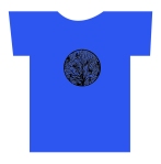 árbol azul